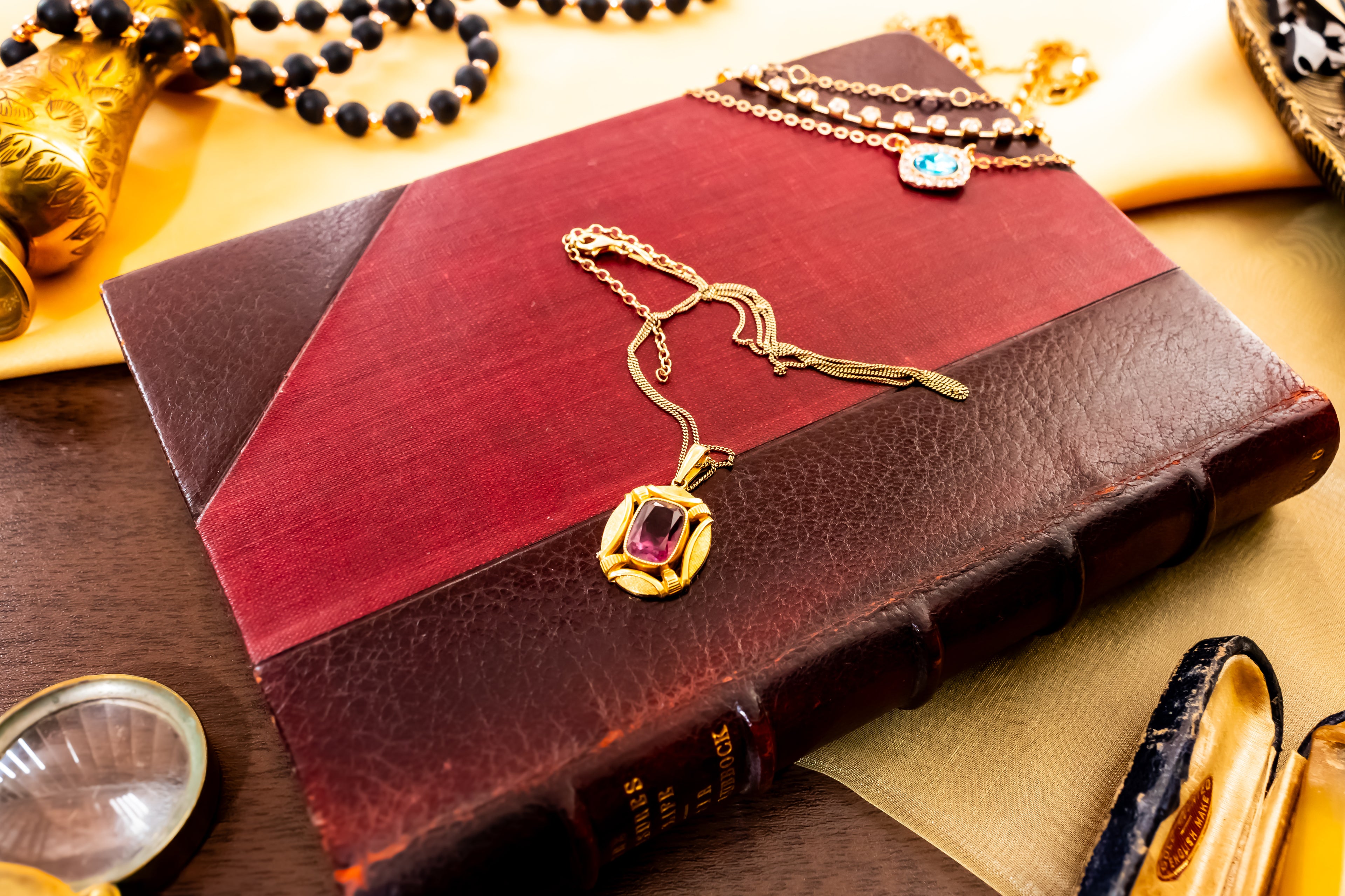 Gold Vermeil Amethyst Pendant