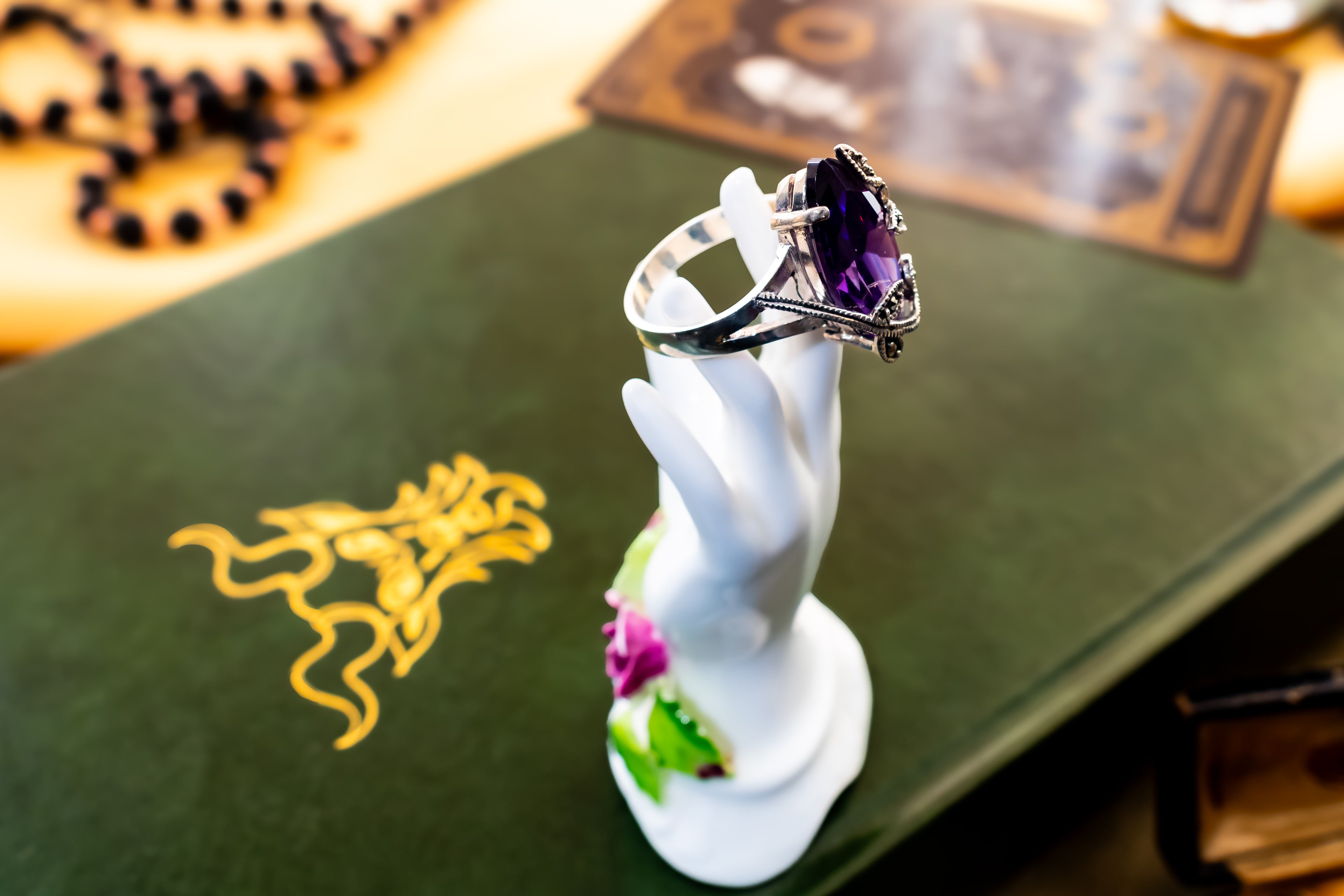 Art Deco Amethyst Ring