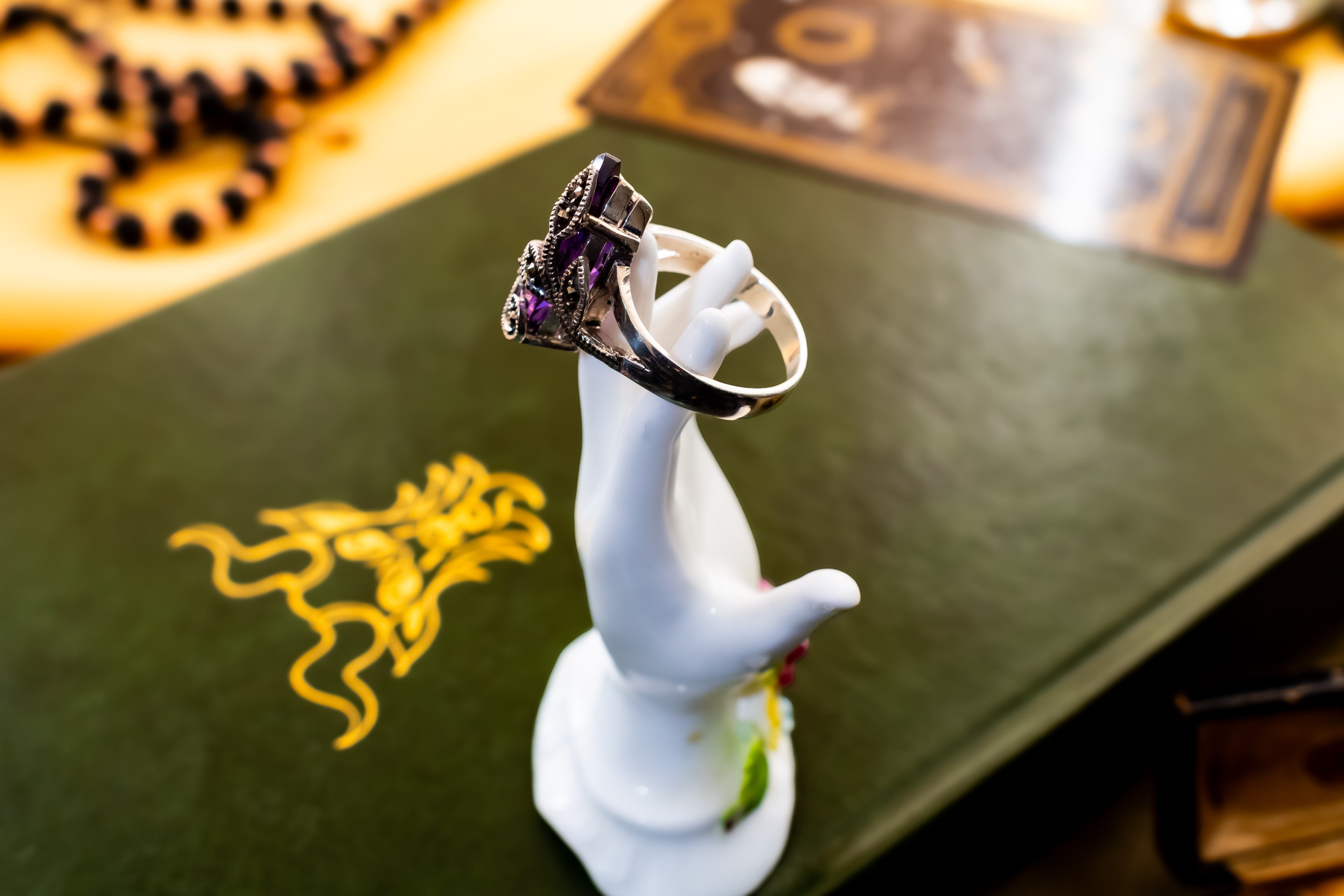 Art Deco Amethyst Ring