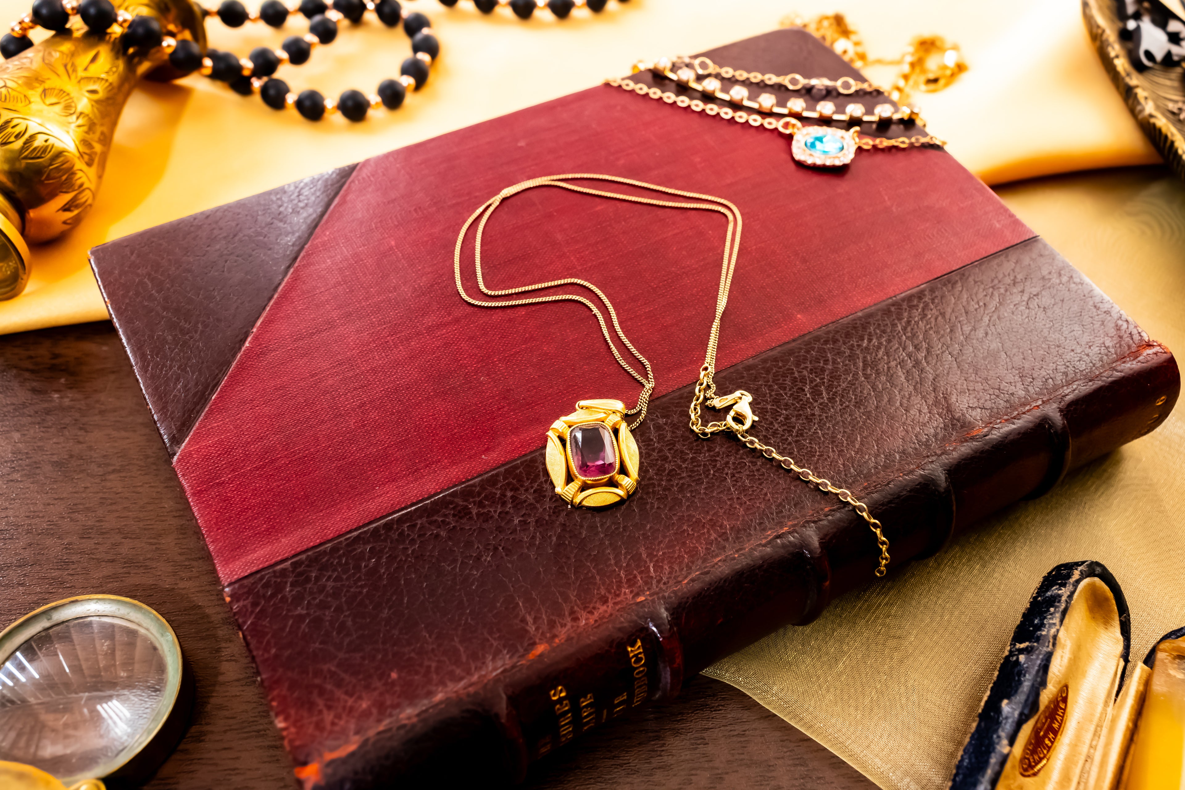 Gold Vermeil Amethyst Pendant