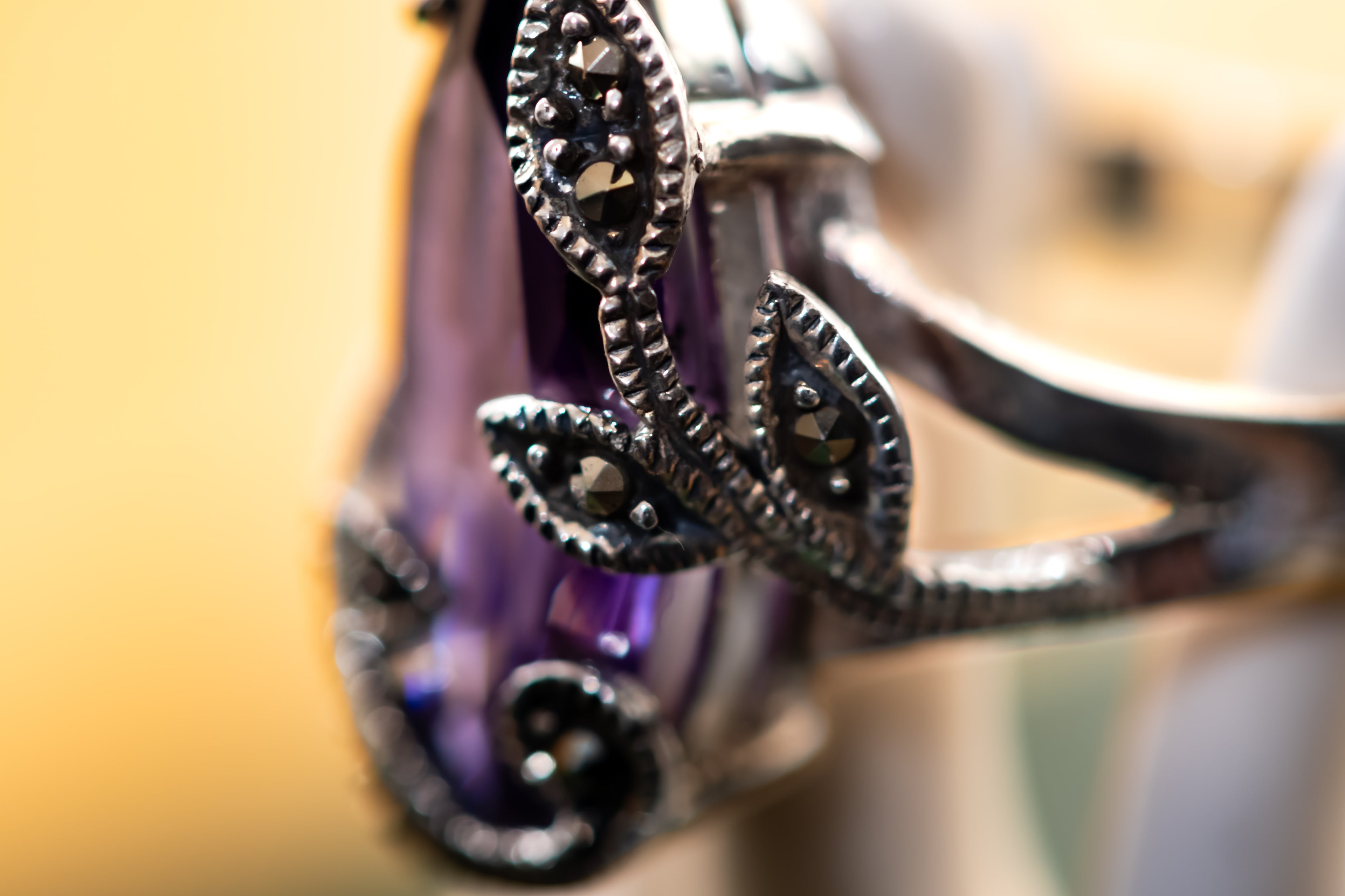 Art Deco Amethyst Ring