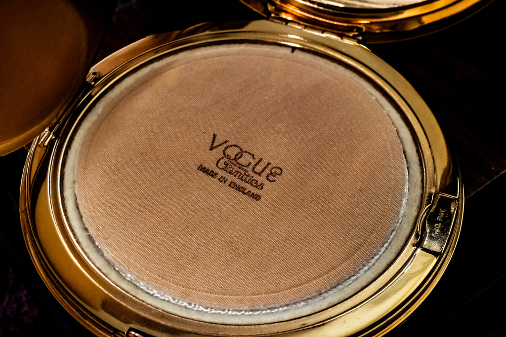Vogue Cosmetics Special Edition Commemorative Powder Compact, Worshipful Company of Framework Knitters, London 1949, New