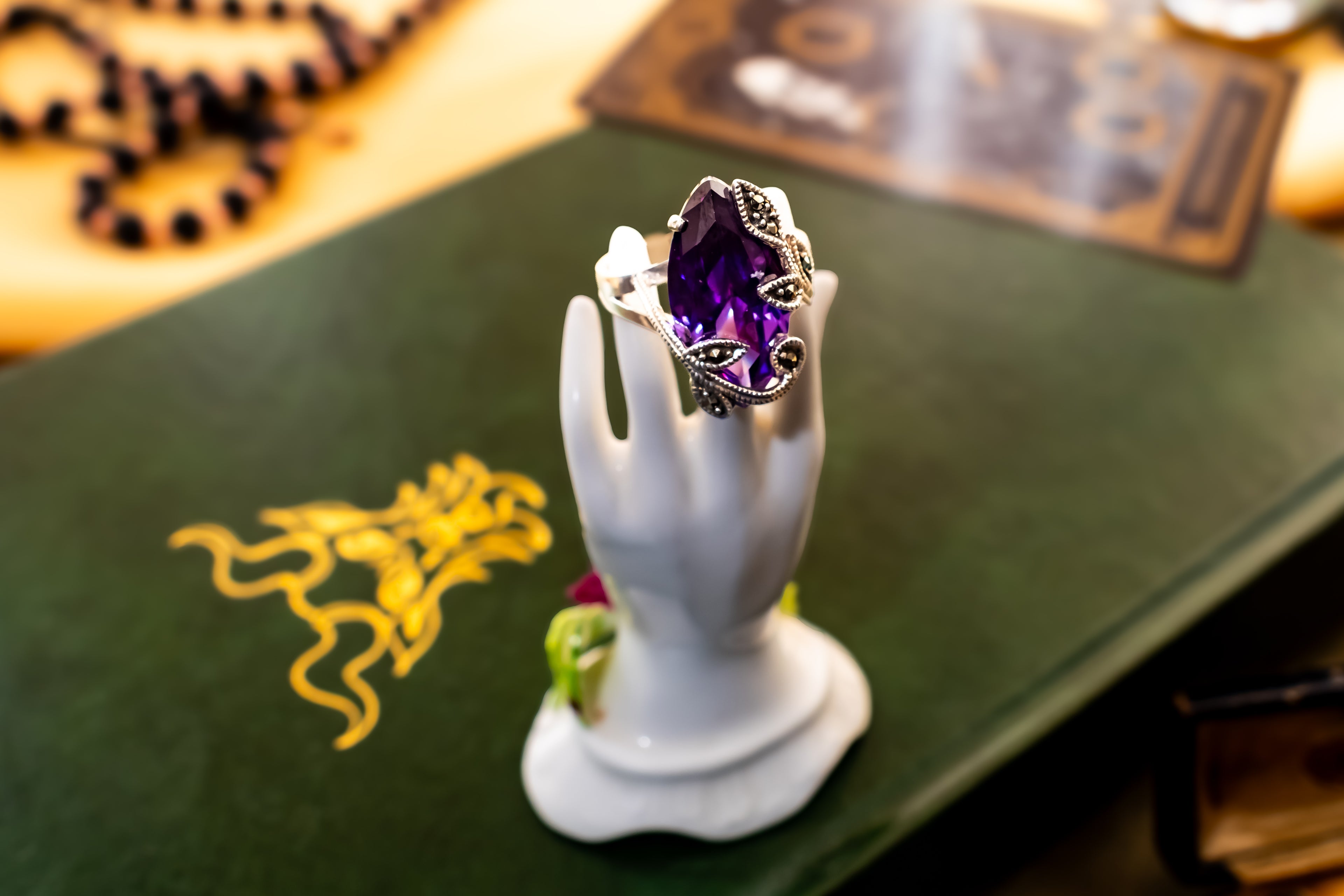 Art Deco Amethyst Ring