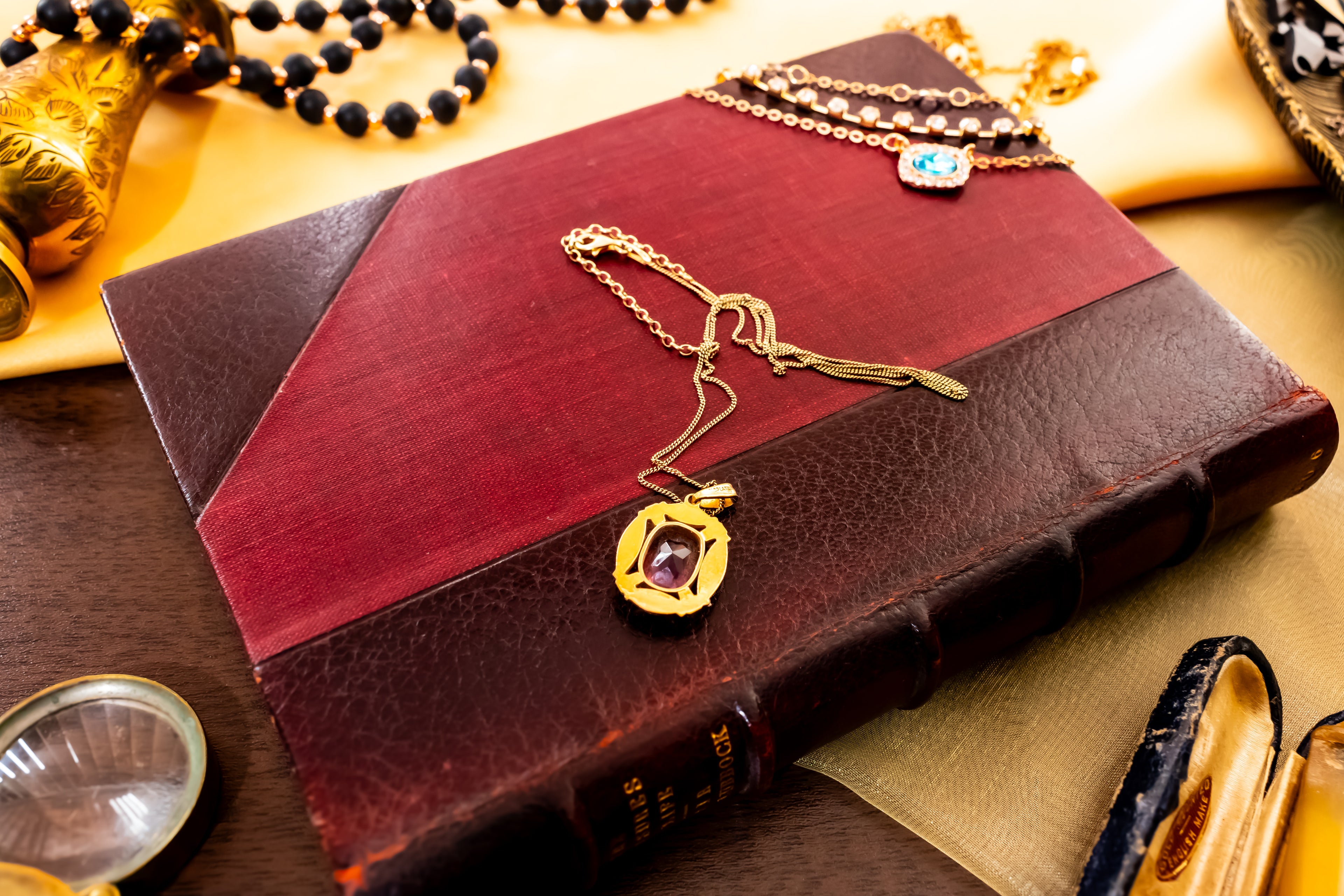 Gold Vermeil Amethyst Pendant