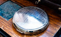 Vintage Stratton Silver Compact Mirror, Unused Deadstock Vanity Collectible