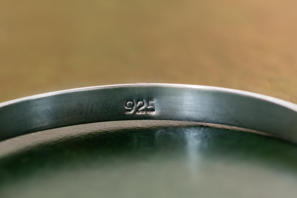 Vintage Etched Sterling Silver Bangle Bracelet. Hinged Safety Chain Heirloom.