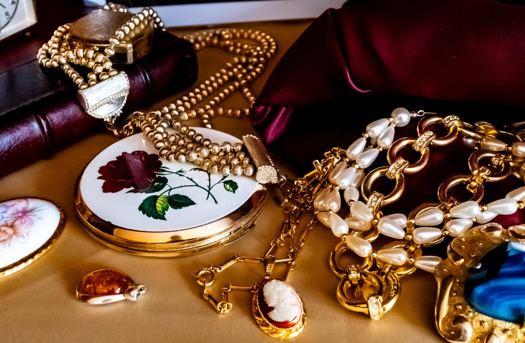 Vintage Jewelry Mystery Pouches, Curated Aesthetic Vintage Jewelry Bundle.