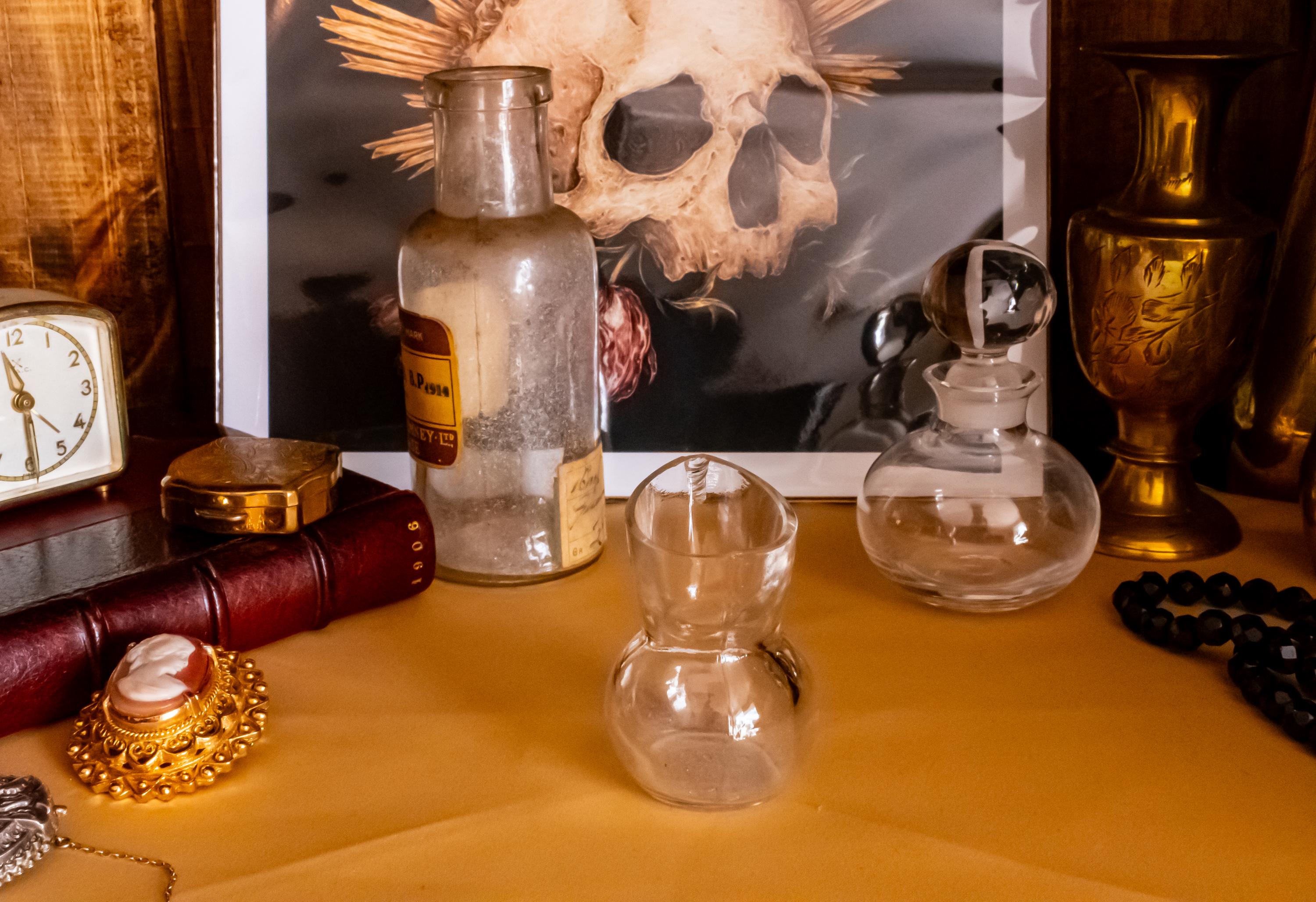 Antique Apothecary Bottles, Victorian Pharmacy Glass.