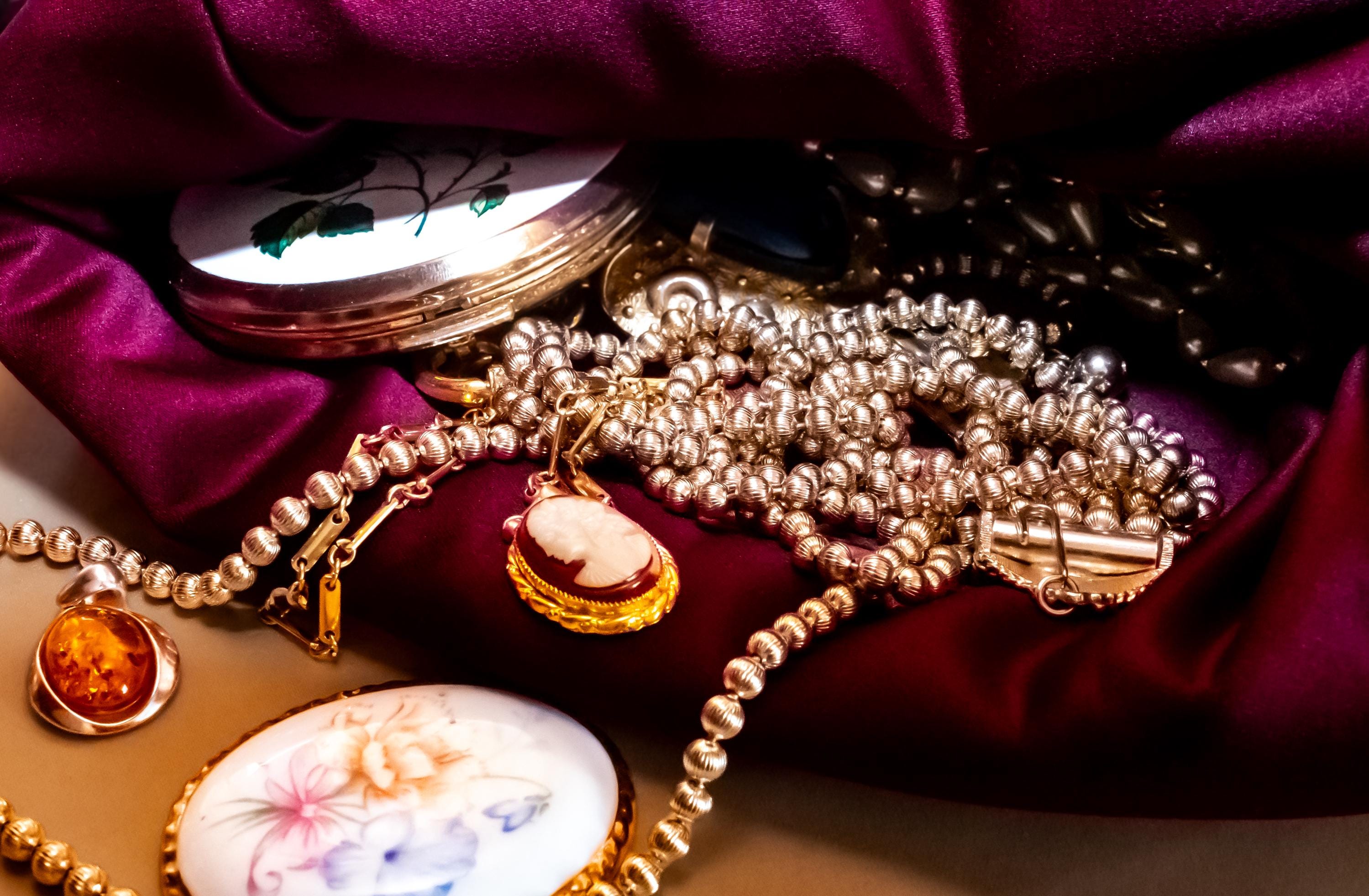 Vintage Jewelry Mystery Pouches, Curated Aesthetic Vintage Jewelry Bundle.